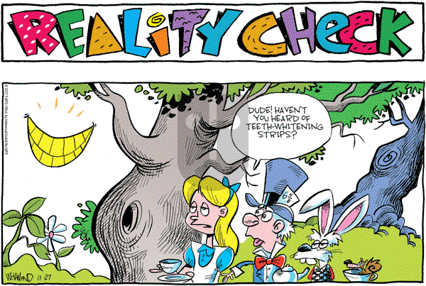 Reality Check on Sunday November 27, 2011 Comic Strip