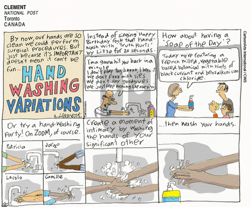 ViewsBusiness on Monday April 6, 2020 Comic Strip
