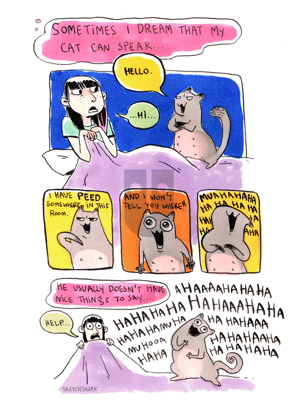 Sketchshark Comics - Monday August 29, 2016 Comic Strip
