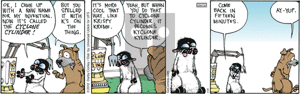 Get Fuzzy on Tuesday February 28, 2012 Comic Strip
