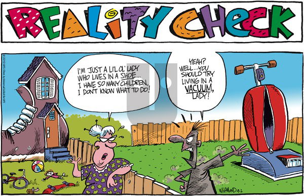 Reality Check on Sunday September 2, 2012 Comic Strip