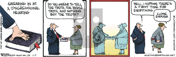 Non Sequitur on Monday November 4, 2019 Comic Strip