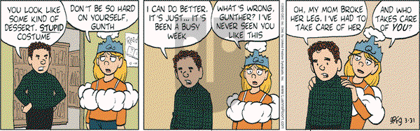 Luann on Tuesday March 31, 2009 Comic Strip