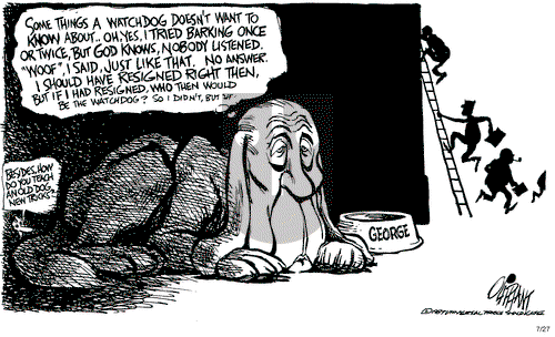 Pat Oliphant on Monday July 27, 1987 Comic Strip