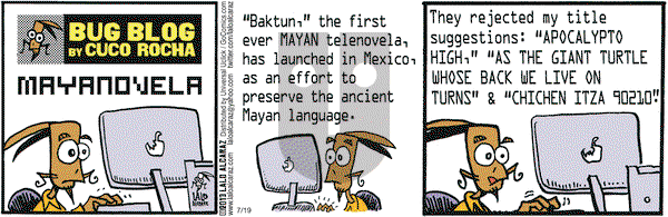 La Cucaracha on Friday July 19, 2013 Comic Strip