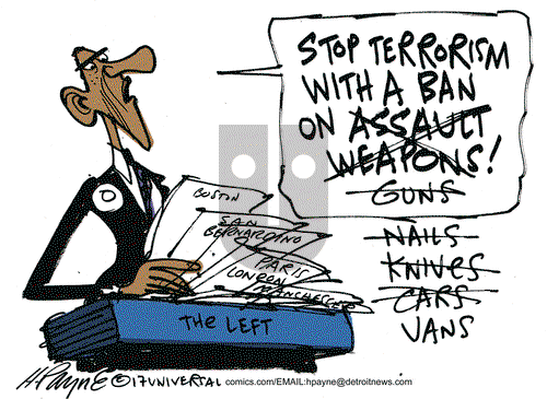 Henry Payne on Tuesday June 6, 2017 Comic Strip