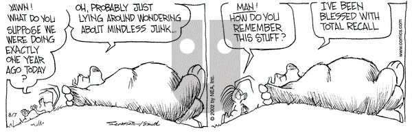 The Grizzwells on Wednesday August 7, 2002 Comic Strip