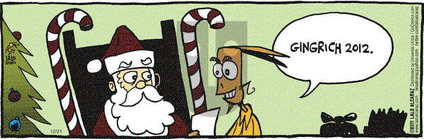 La Cucaracha on Wednesday December 21, 2011 Comic Strip