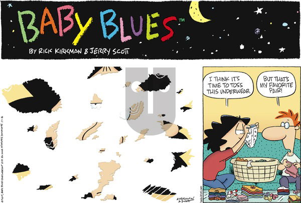 Baby Blues on Sunday November 2, 2014 Comic Strip