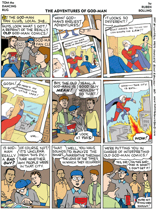 Tom the Dancing Bug on Saturday September 22, 2007 Comic Strip