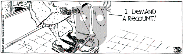 The Buckets on Monday February 5, 2001 Comic Strip