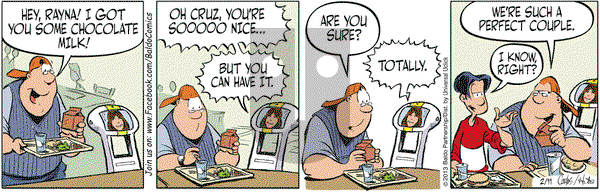 Baldo on Monday February 11, 2013 Comic Strip