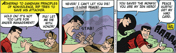 Rip Haywire on Thursday July 30, 2009 Comic Strip