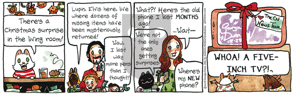 Breaking Cat News on Tuesday December 25, 2018 Comic Strip