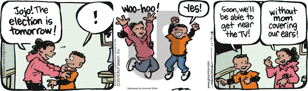 JumpStart on Monday November 7, 2016 Comic Strip