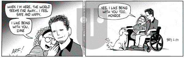 Luann on Saturday June 29, 2002 Comic Strip