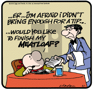 Ziggy on Friday August 1, 2008 Comic Strip