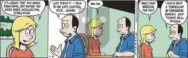 Adam@Home - Thursday November 6, 2014 Comic Strip