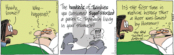 The Knight Life on Saturday January 5, 2013 Comic Strip