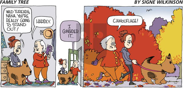 Family Tree on Sunday October 18, 2009 Comic Strip