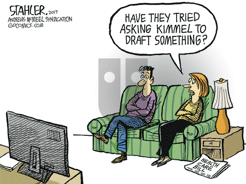 Jeff Stahler on Wednesday September 27, 2017 Comic Strip