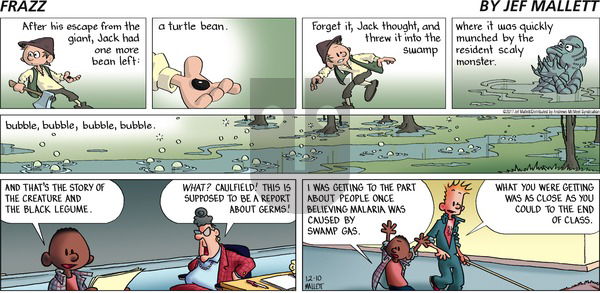 Frazz on Sunday December 10, 2017 Comic Strip