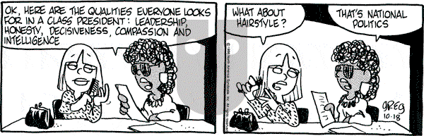Luann on Tuesday October 18, 1988 Comic Strip