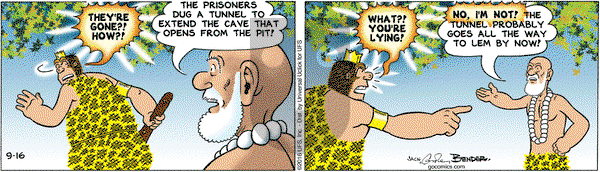 Alley Oop on Friday September 16, 2016 Comic Strip