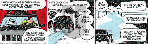 Rip Haywire on Saturday February 23, 2019 Comic Strip