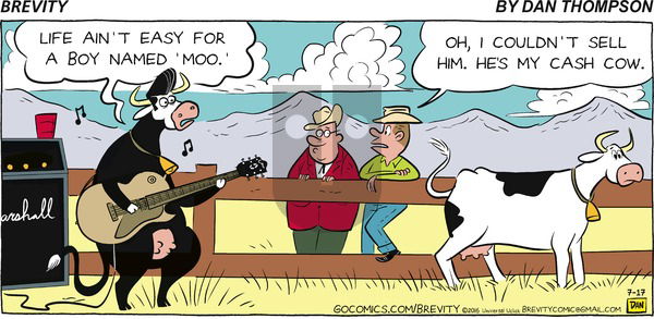 Brevity on Sunday July 17, 2016 Comic Strip