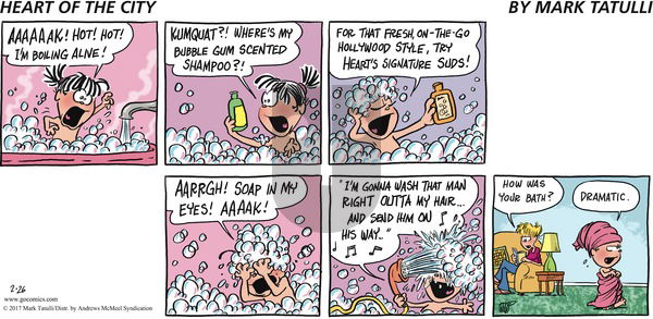 Heart of the City on Sunday February 26, 2017 Comic Strip