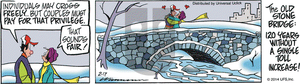 Rose is Rose on Monday February 17, 2014 Comic Strip