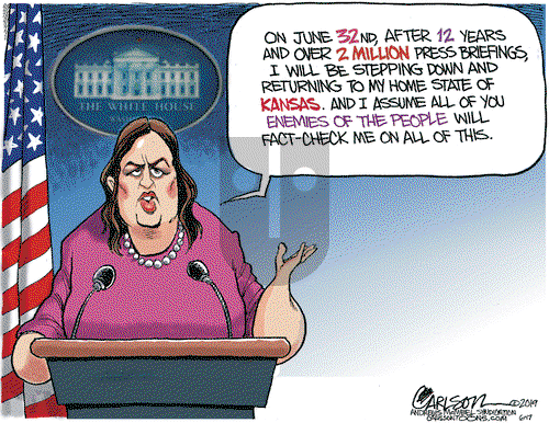 Stuart Carlson on Monday June 17, 2019 Comic Strip