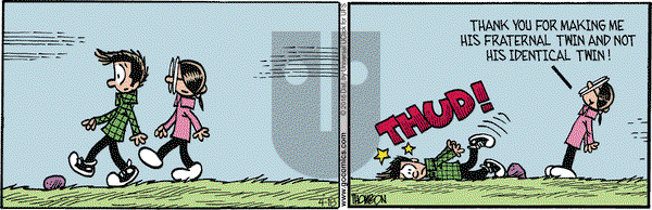 Grand Avenue on Monday April 18, 2016 Comic Strip