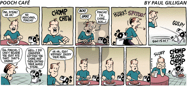 Pooch Cafe on Sunday September 14, 2008 Comic Strip