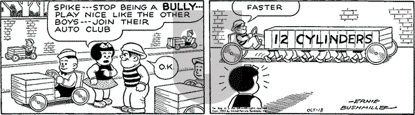 Nancy Classics on Saturday October 17, 2015 Comic Strip
