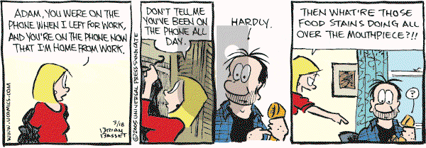 Adam@Home on Friday March 18, 2005 Comic Strip