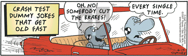Frank and Ernest on Thursday June 14, 2007 Comic Strip
