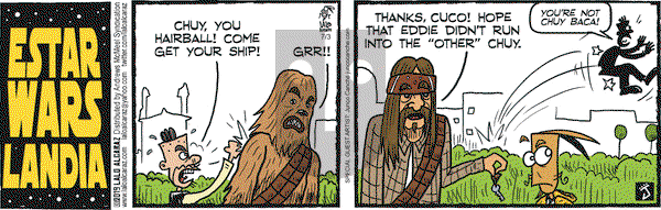 La Cucaracha on Wednesday July 3, 2019 Comic Strip