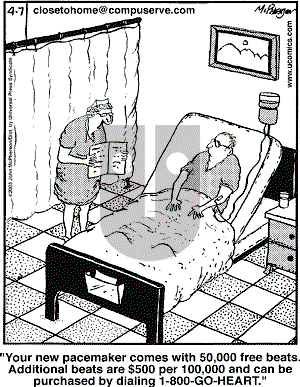Close to Home - Monday April 7, 2003 Comic Strip