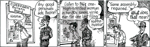 The Elderberries on Friday March 2, 2007 Comic Strip