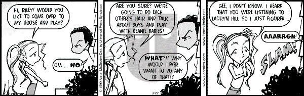 The Boondocks on Thursday October 23, 2008 Comic Strip
