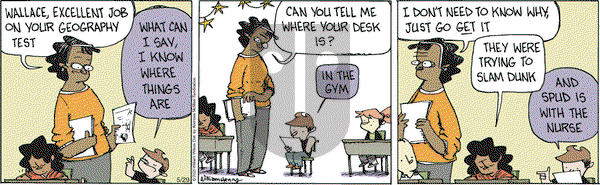 Wallace the Brave on Thursday May 29, 2025 Comic Strip
