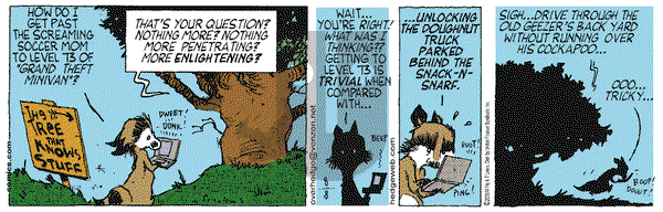 Over the Hedge on Tuesday August 8, 2006 Comic Strip