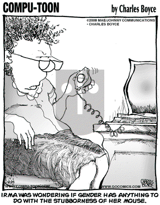 Compu-toon on Wednesday March 11, 2009 Comic Strip
