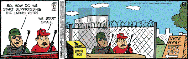 La Cucaracha on Friday October 23, 2020 Comic Strip