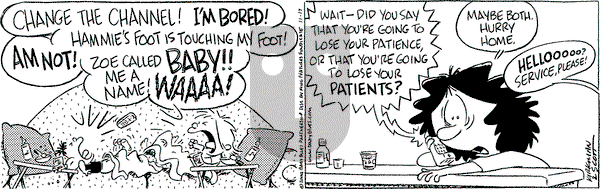 Baby Blues on Friday November 17, 2000 Comic Strip