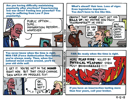 Ted Rall on Thursday September 12, 2013 Comic Strip