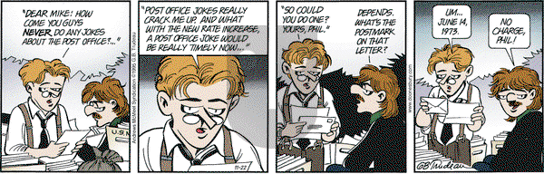 Doonesbury - Tuesday November 22, 2022 Comic Strip