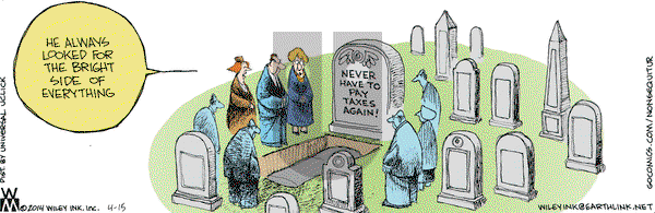 Non Sequitur on Tuesday April 15, 2014 Comic Strip